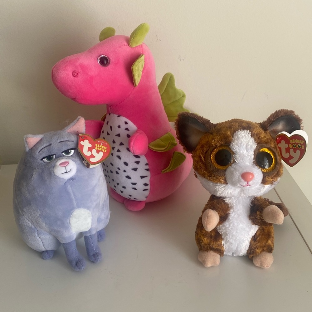 TY Beanie Boos Babies (Set of 3)